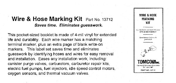 Wire and Hose Marking Kit